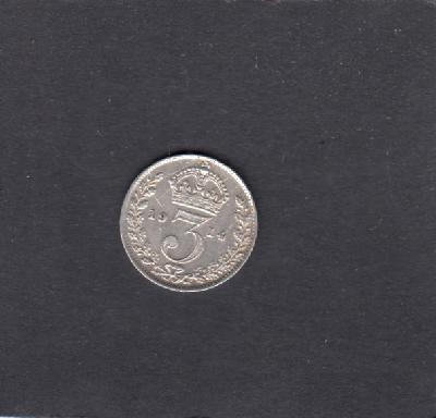 Beschrijving: 3 Pence EDWARD V